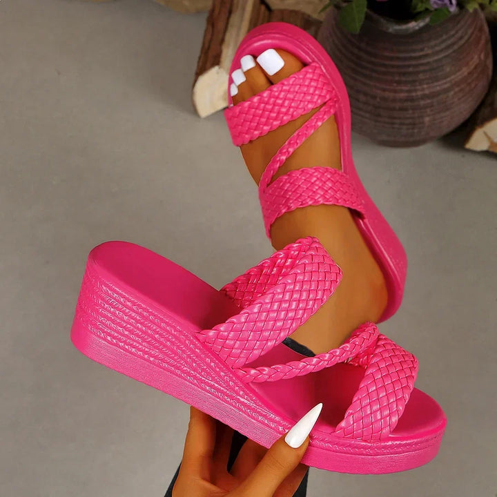 Corinne - Comfortable Platform Sandals