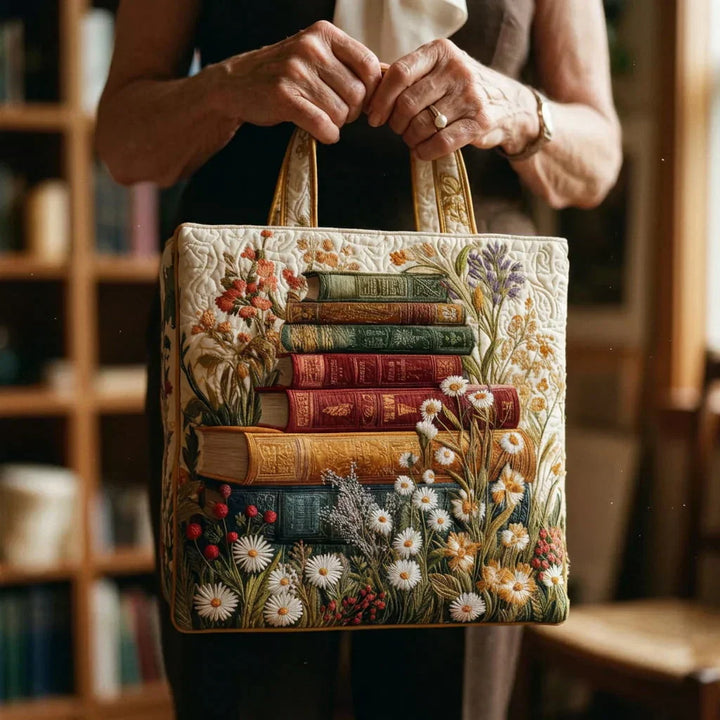 Artisan Quilted Bag - Floral Pattern
