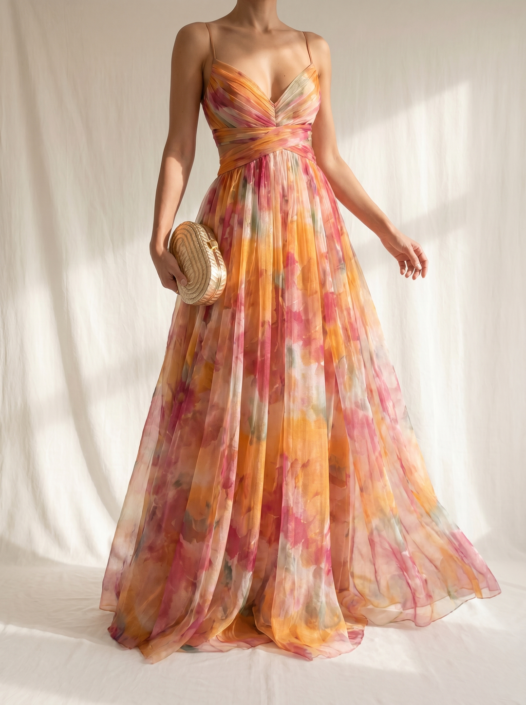 Giselle | Floral Print Maxi Dress