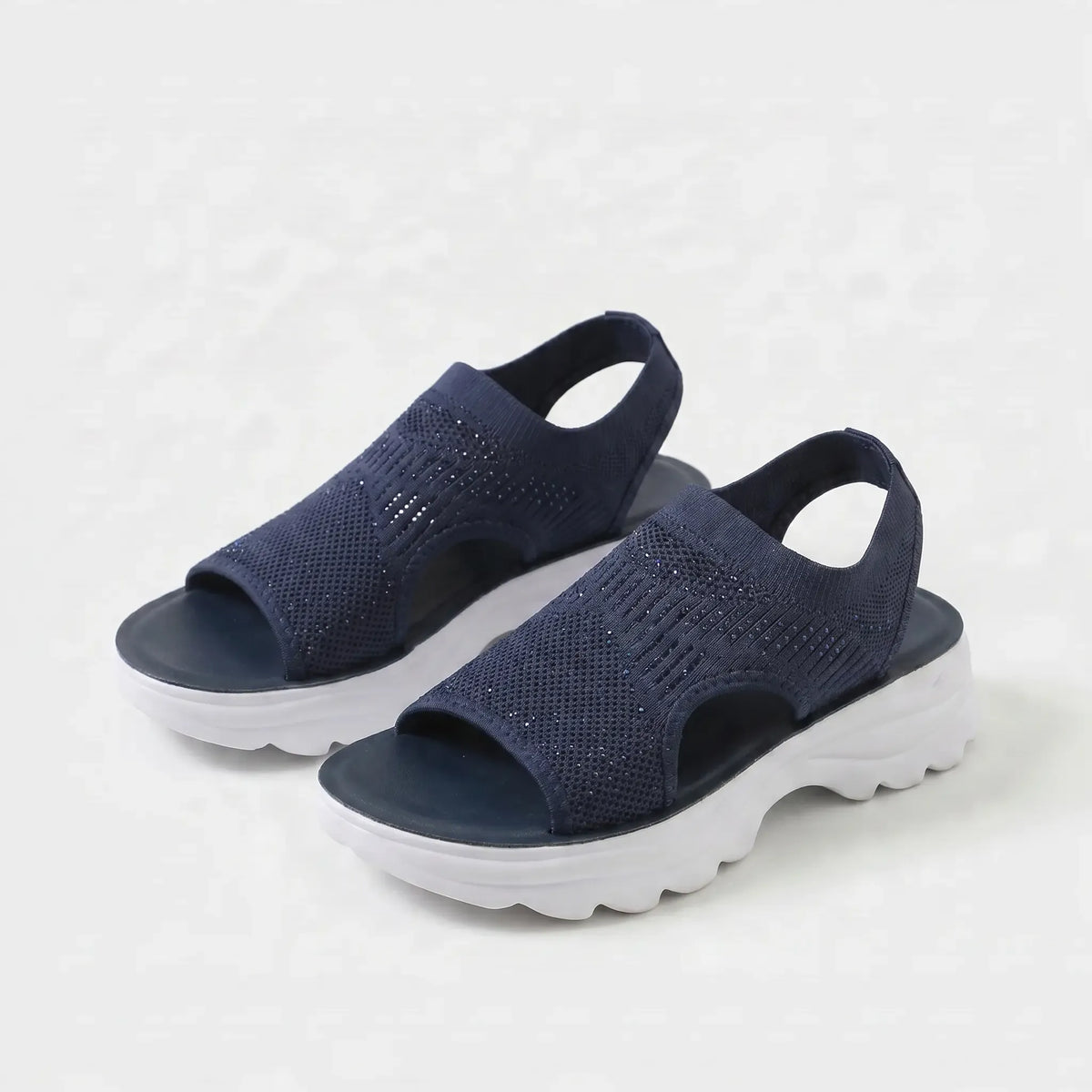 Noelle | Mesh Adjustable Strap Sandals