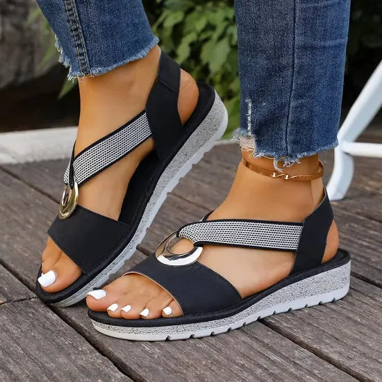 Janet - Elegant Adjustable Support Sandals