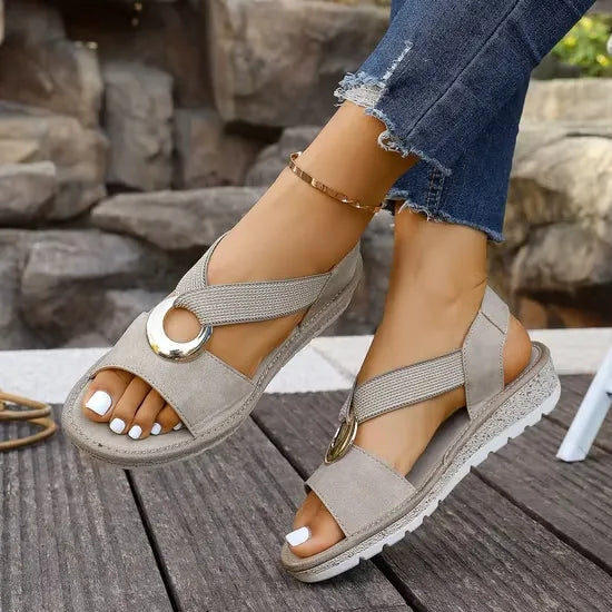 Janet - Elegant Adjustable Support Sandals