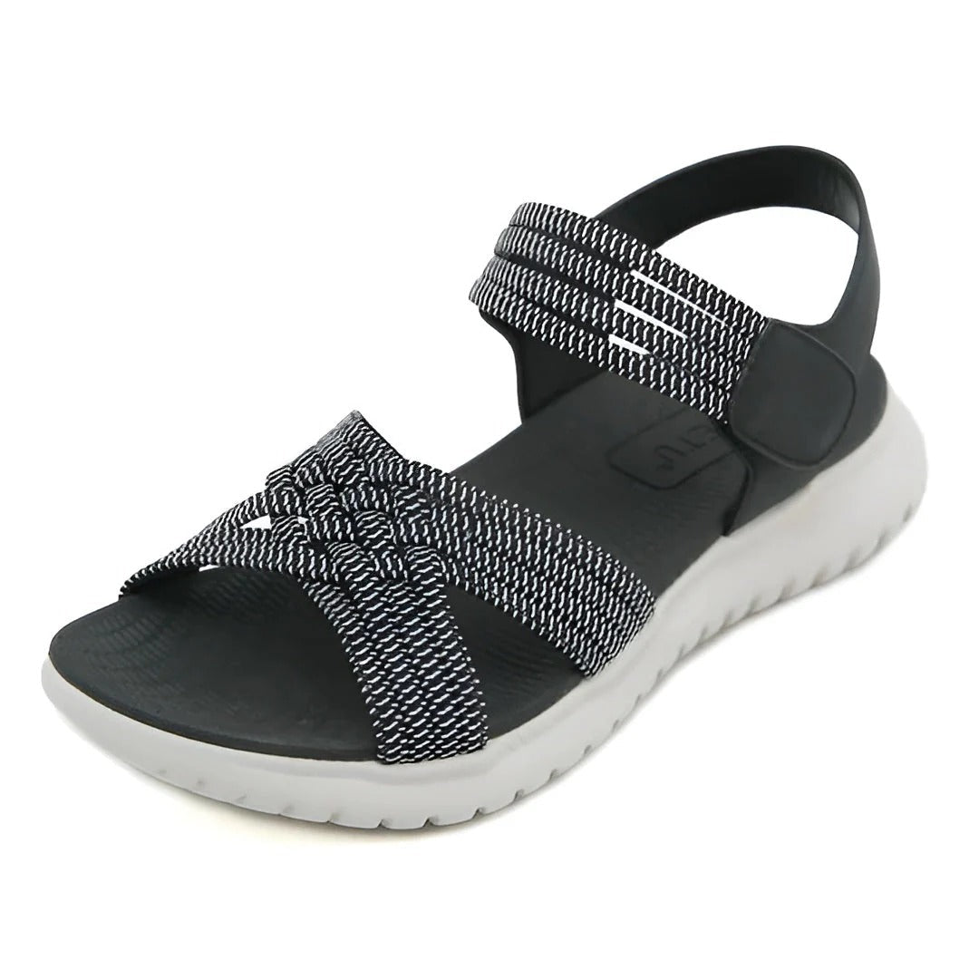 Cristina | Braided Strap Comfort Sandals