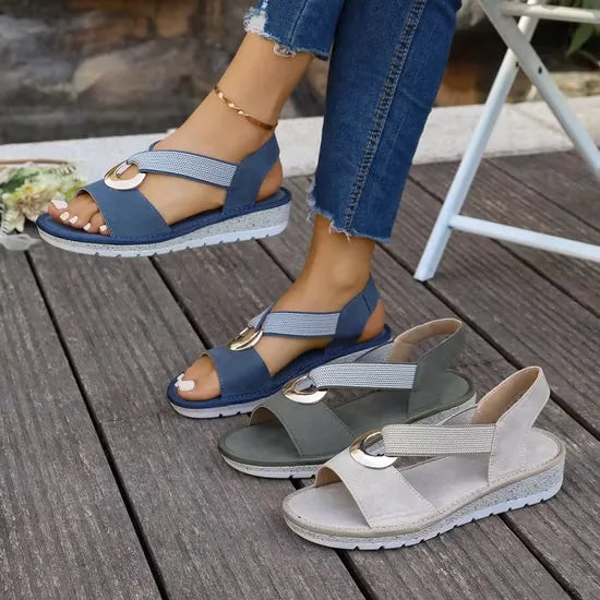 Janet - Elegant Adjustable Support Sandals