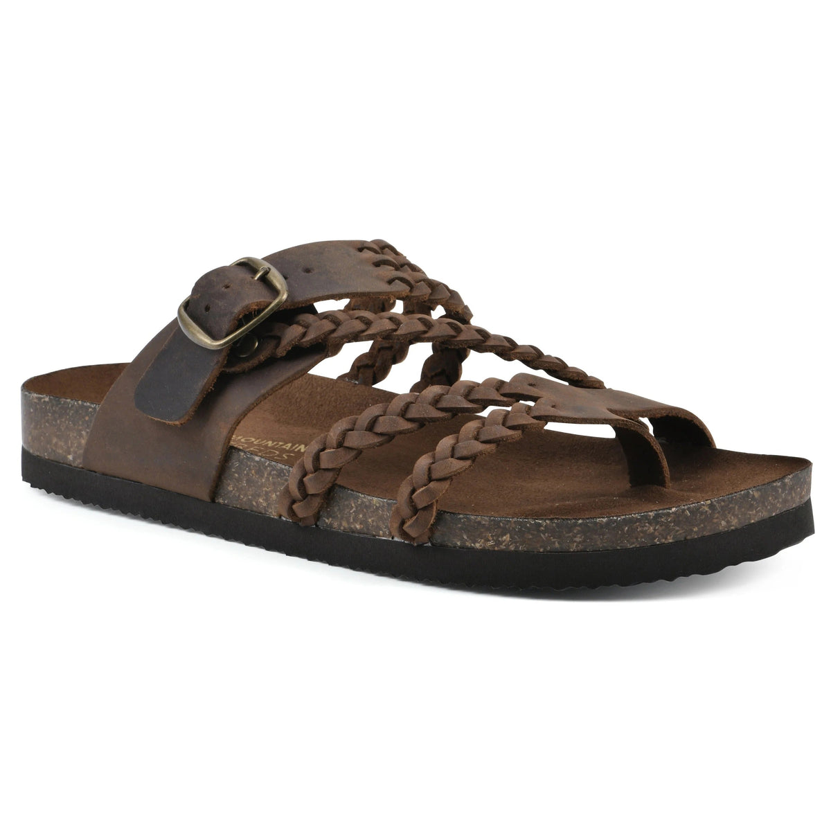 Mara | Braided Toe-Post Buckle Sandals