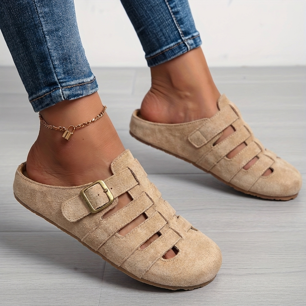 Nathalie - Comfort Slip-On Mule Sandals