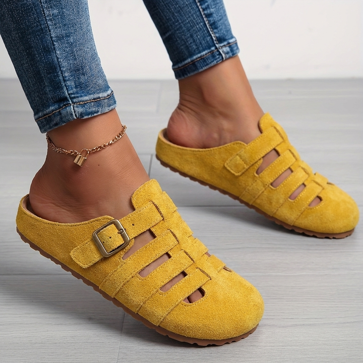 Nathalie - Comfort Slip-On Mule Sandals