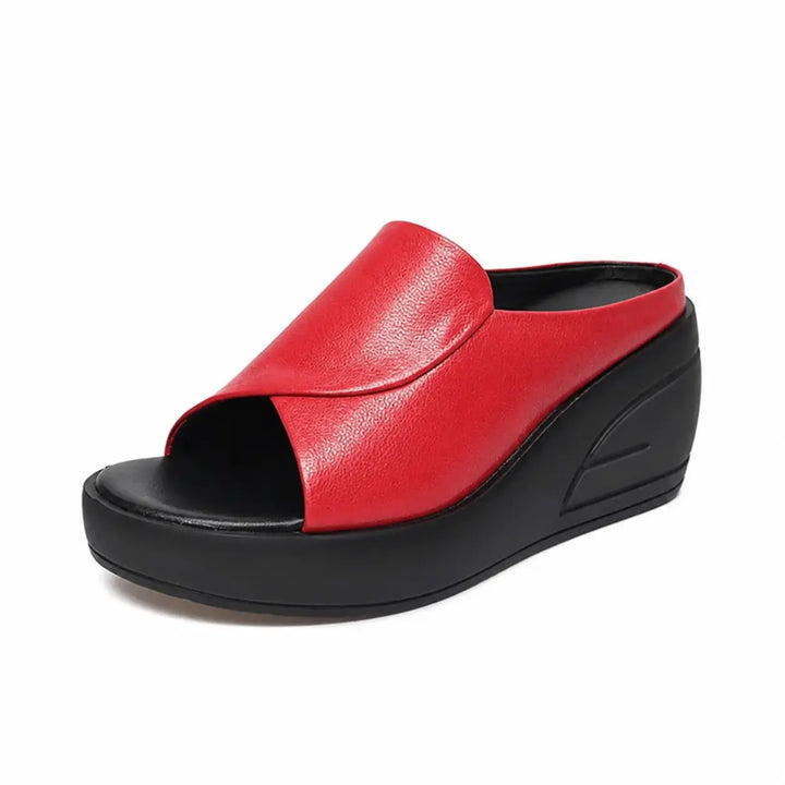 Lucille - Orthopedic Slip-on Wedge Sandals