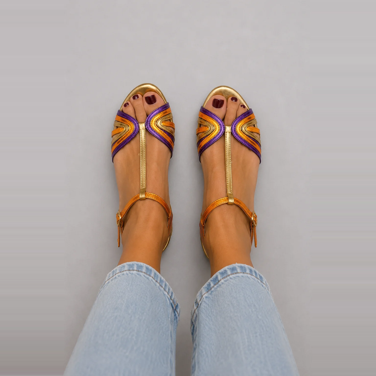 Priscilla | Sun-Kissed Colour Sandals