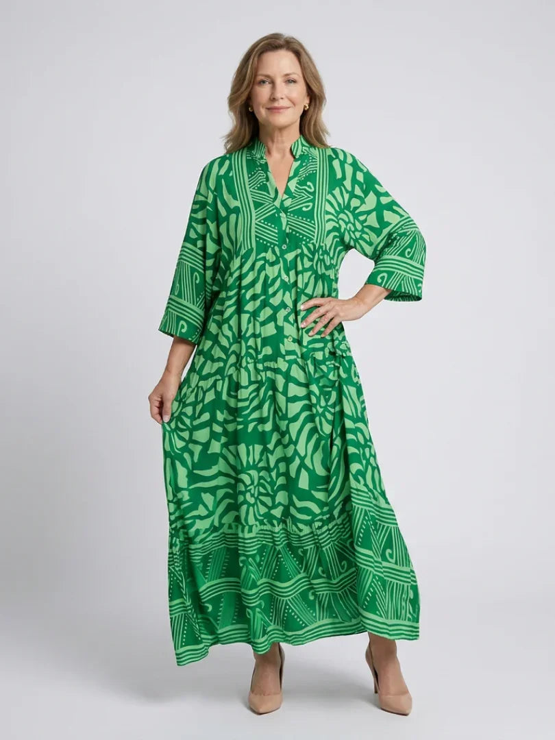 Marielle | Button Front Midi Dress