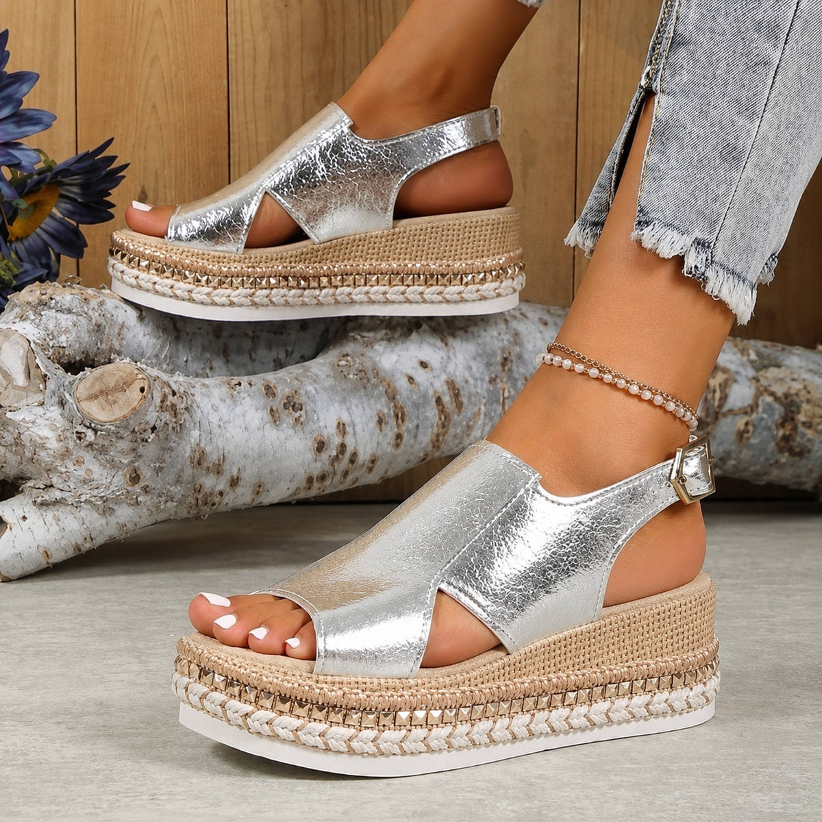 Clementine | Open-Toe Comfort Sandals